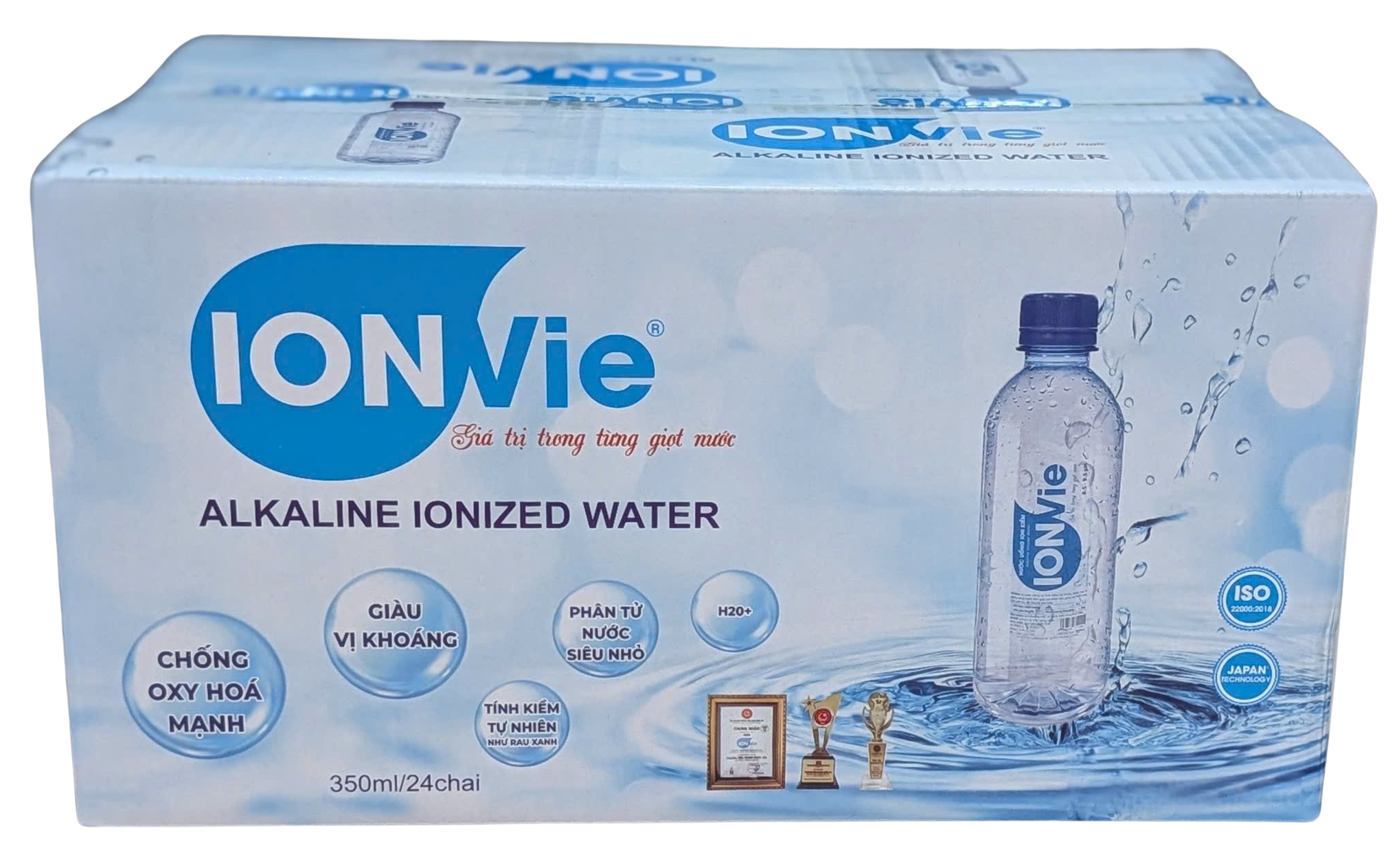 Thùng IONVie 350ml x 24 chai